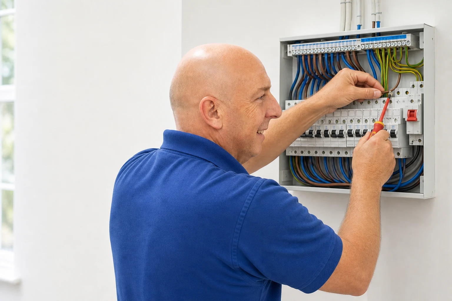 Electrician services from TMB Electrics