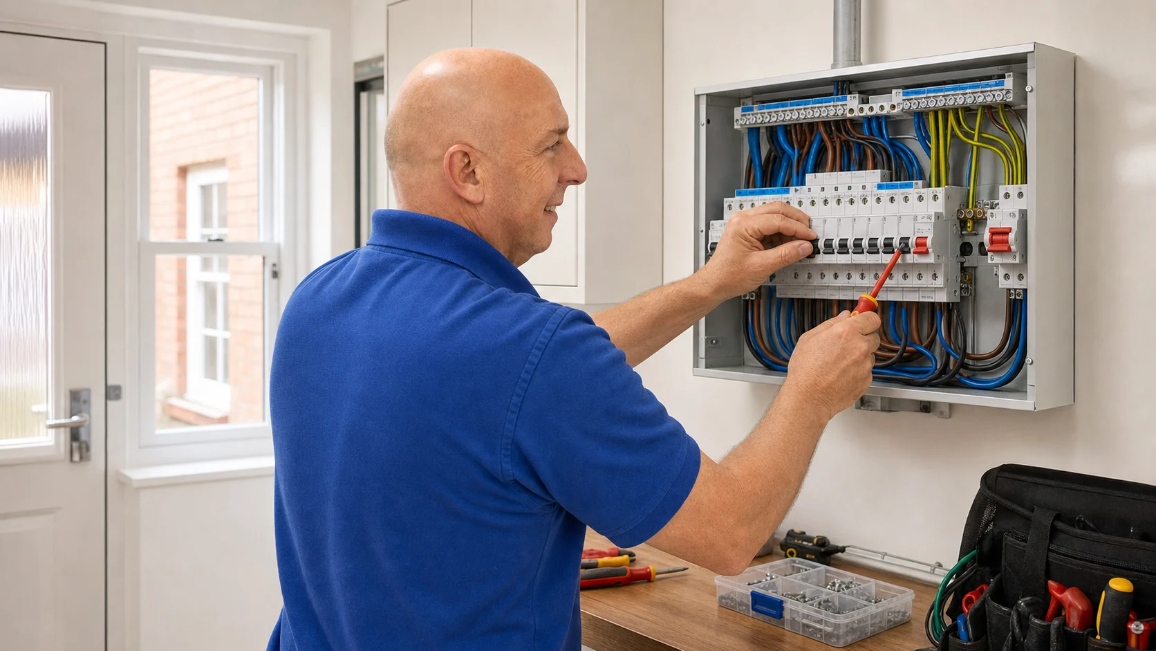 Consumer unit replacement services from TMB Electrics